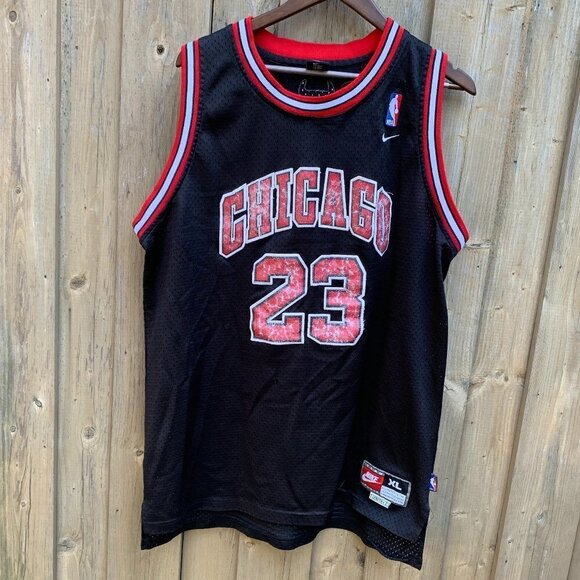 Vintage Nike Chicago Bulls Michael Jordan Jersey XL - Picture 1 of 7